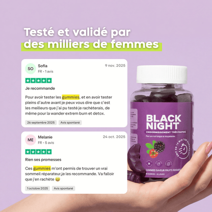black night