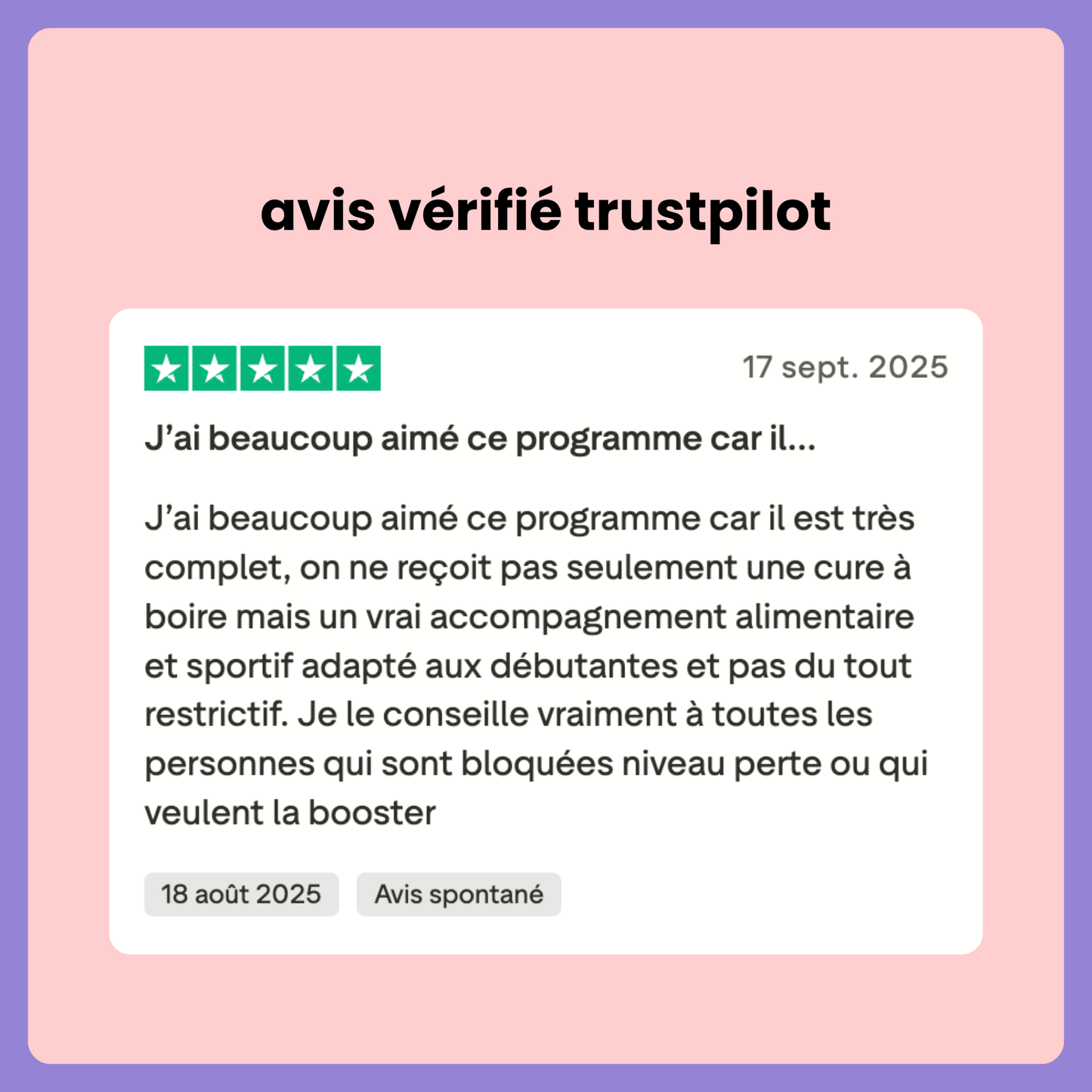 box challenge 21 jours