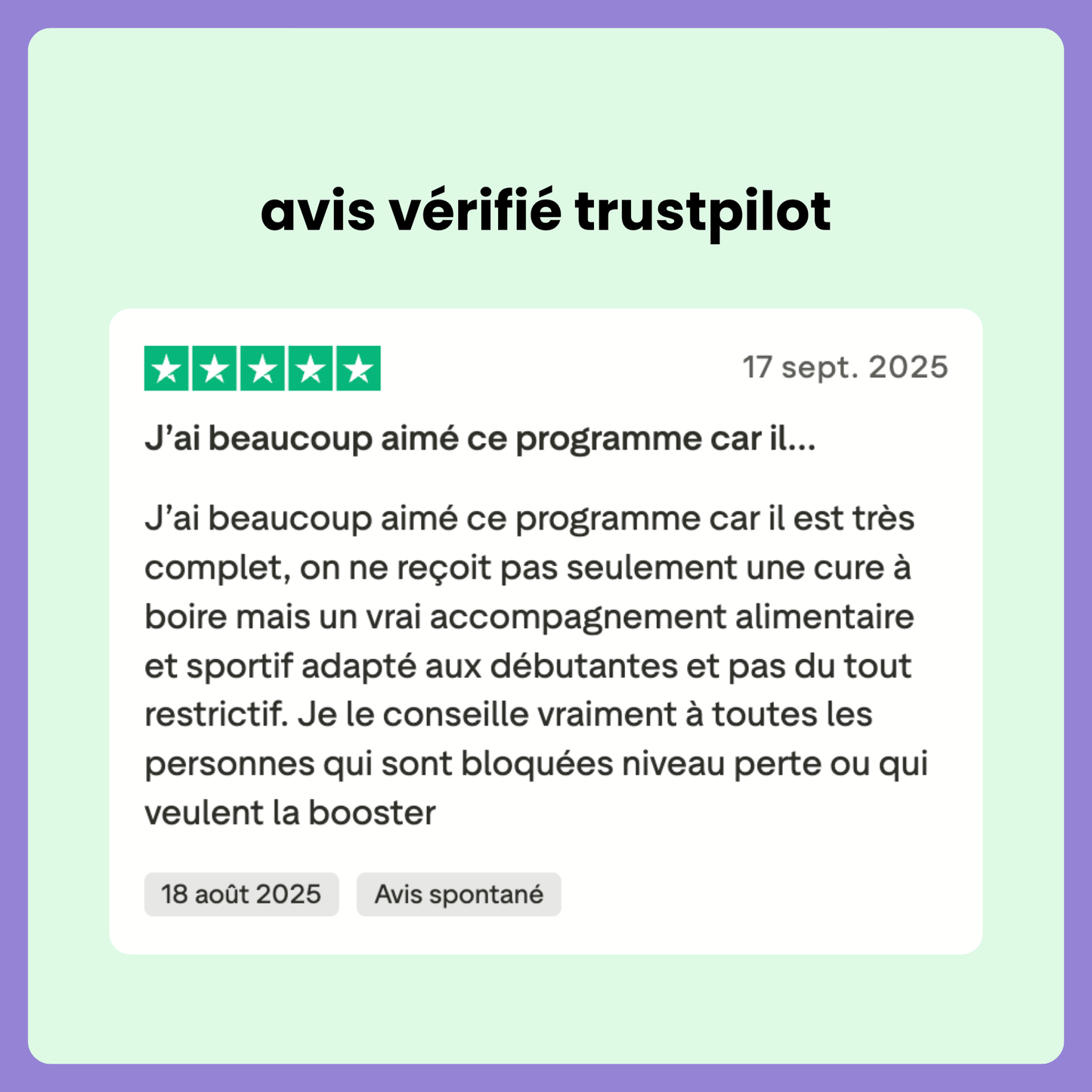 box challenge 21 jours