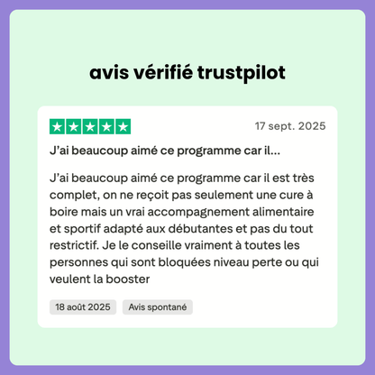 box challenge 21 jours