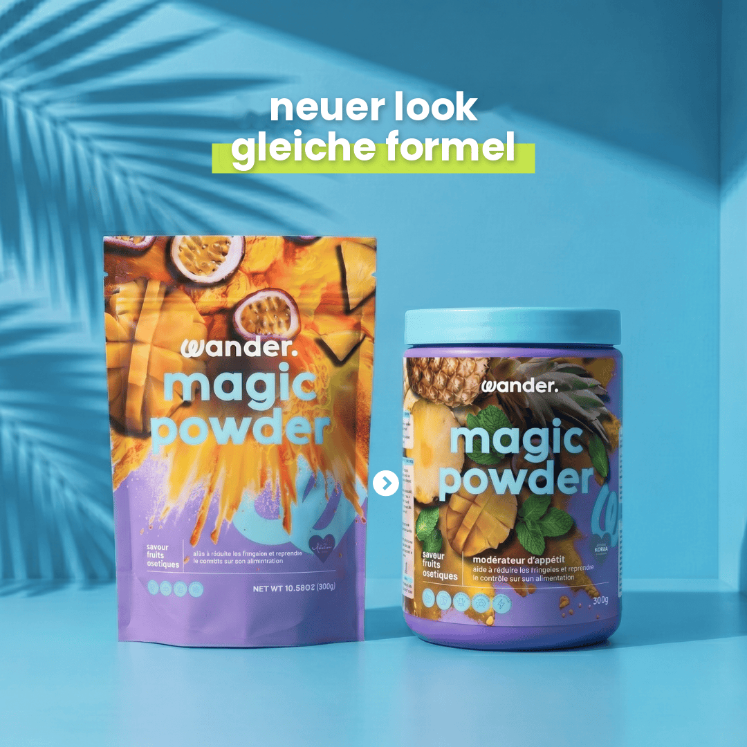 Magic Powder – neuer Look, gleiche Formel